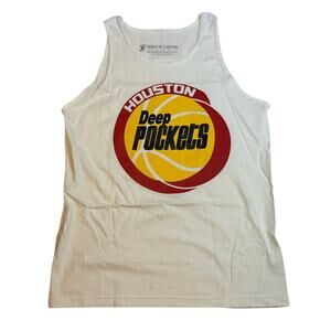 Houston Deep Pockets Tank Top sz: LARGE  EXCELLENT CONDITION